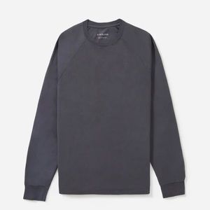 (2) Everlane Long Sleeve Crewneck Pocket Shirts